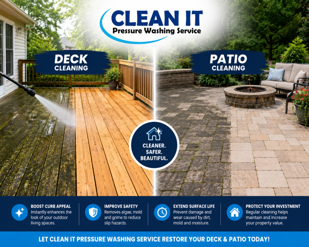 deck patio cleaning
