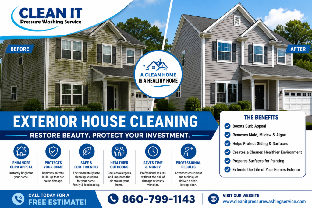 Exterior House Cleaning