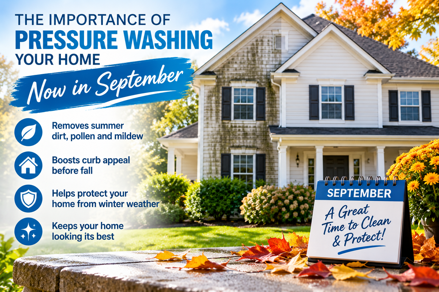 pressure washing